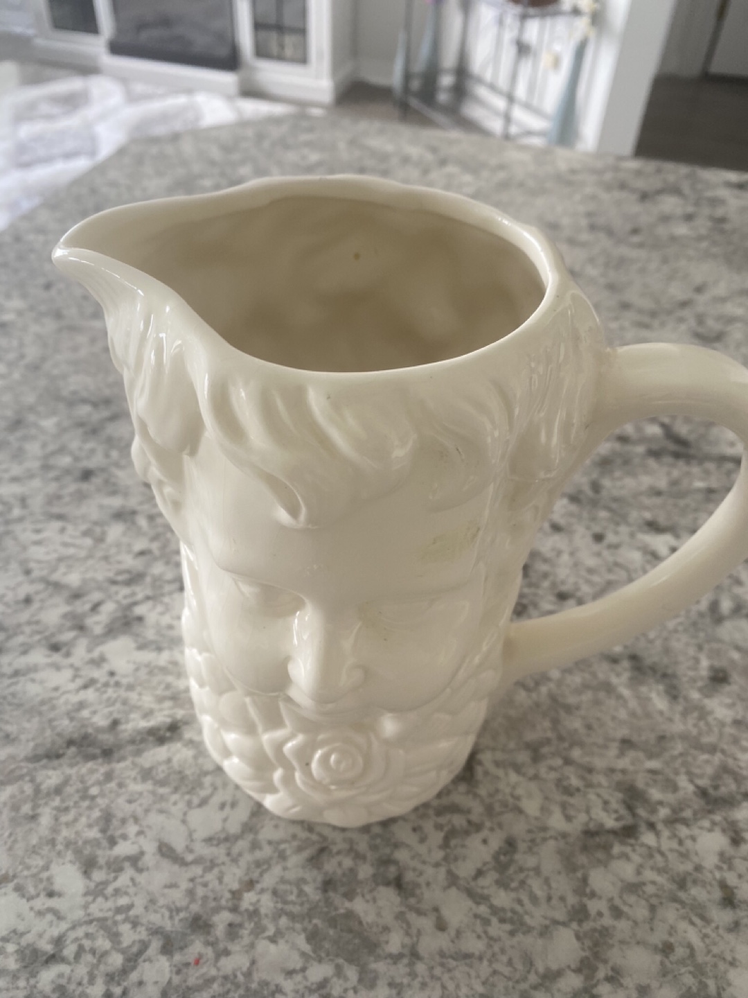 Cherubic Face Pitcher - photo 3