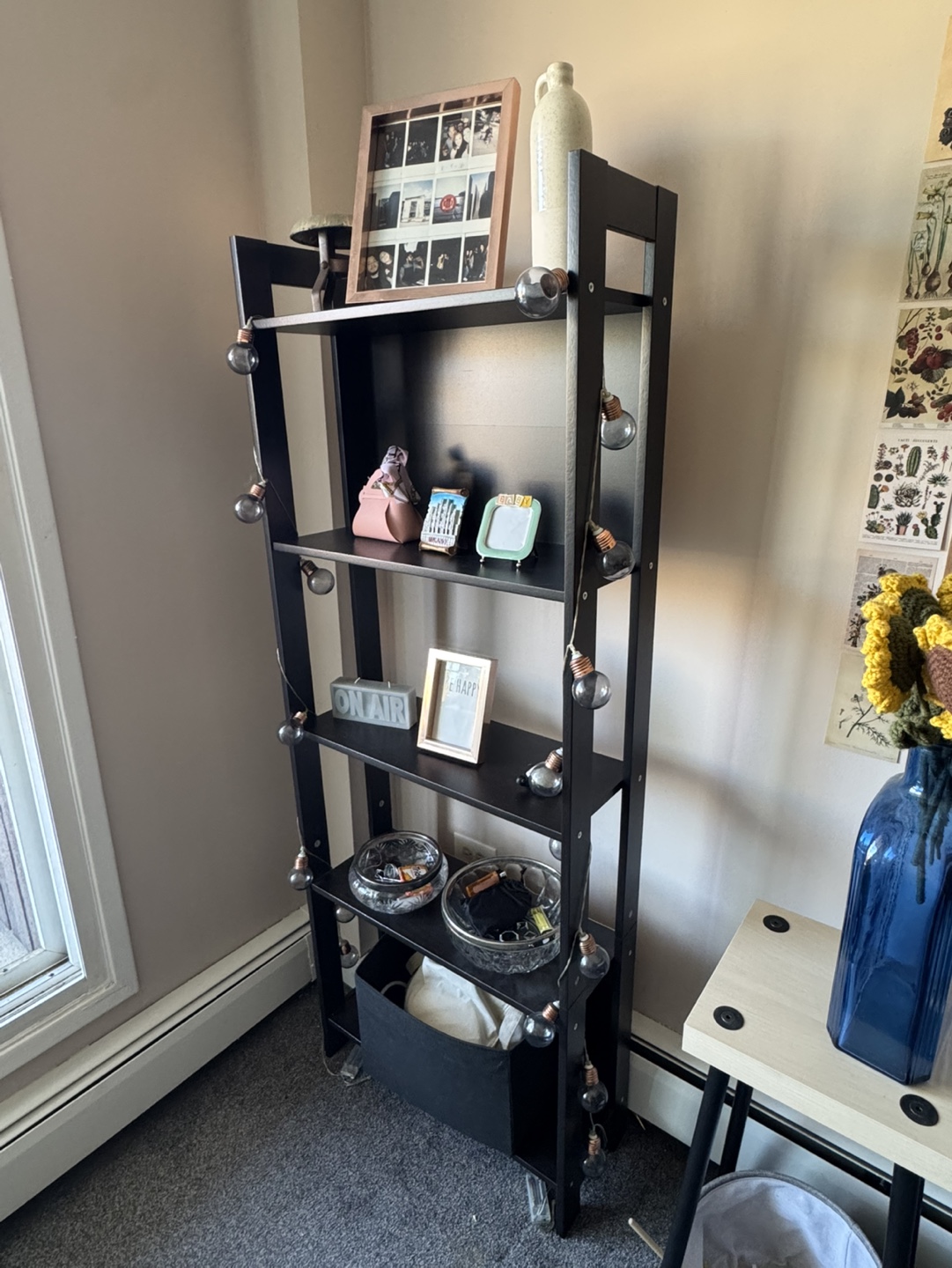 IKEA Black Bookshelf - photo 2