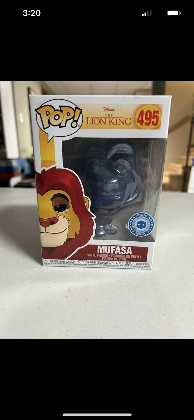 Funko Pop The Lion King: Mufasa (Exclusive)