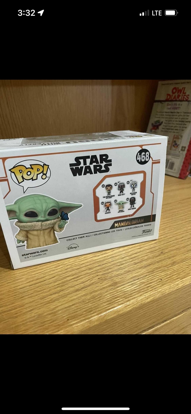 Funko Pop: Star Wars: Grogu: With Buterfly - photo 2