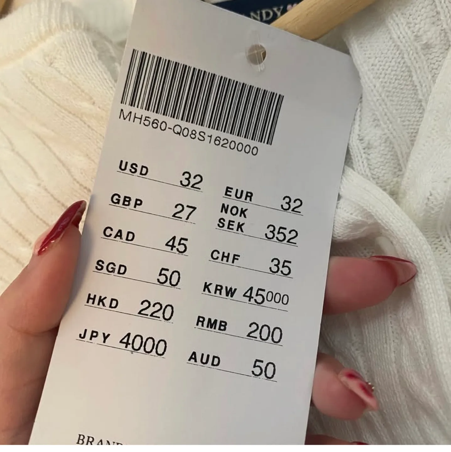 Brandy Melville Cable Knit Cardigans new with tags image indicator(3)