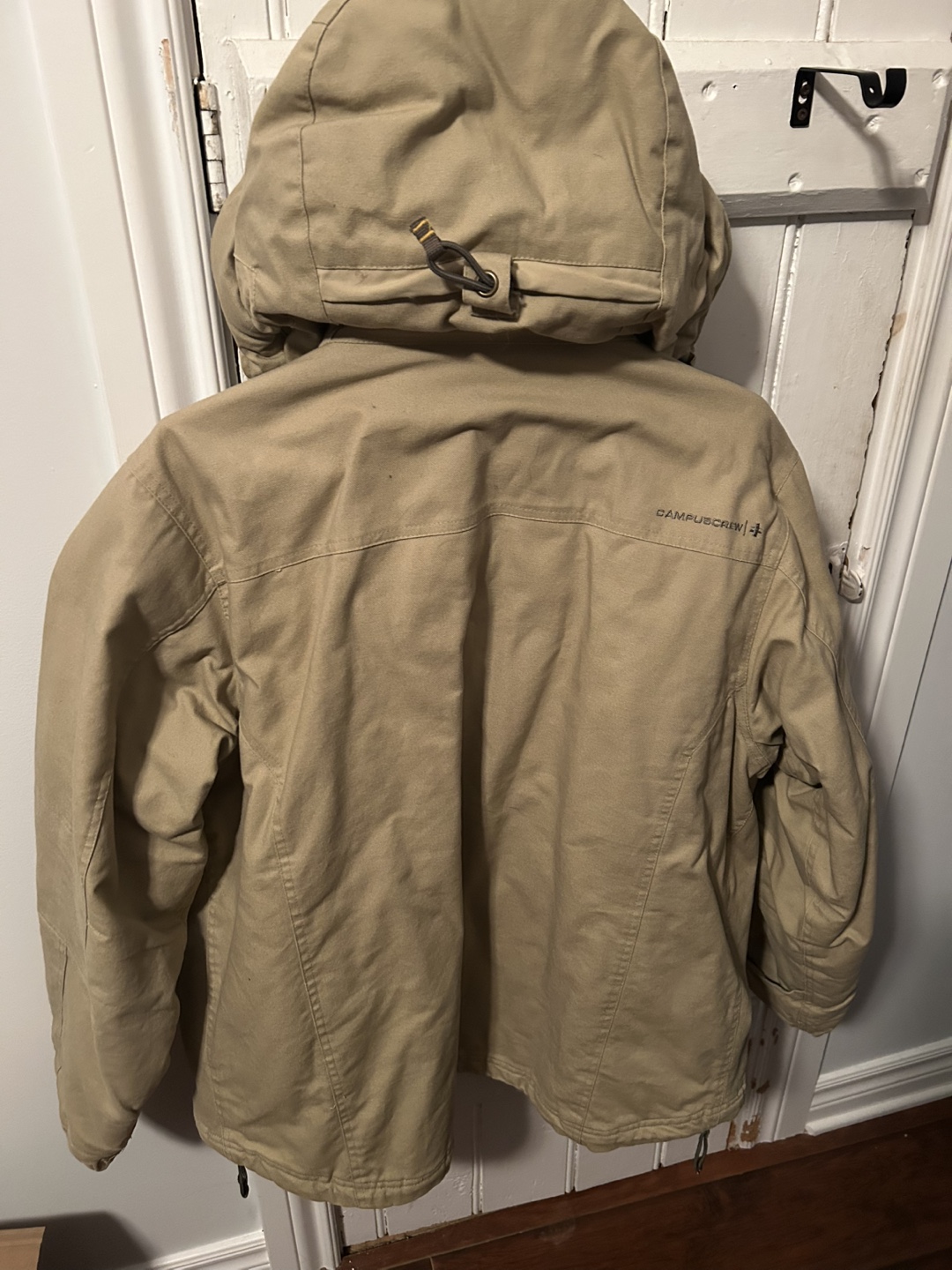 Campus Crew Men's Beige Winter Jacket - Size XL - photo 2