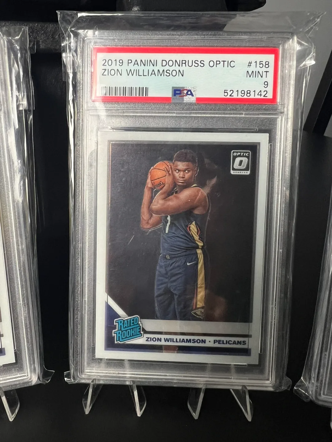 2019 Zion Williamson Rookie Card PSA Lot image indicator(2)