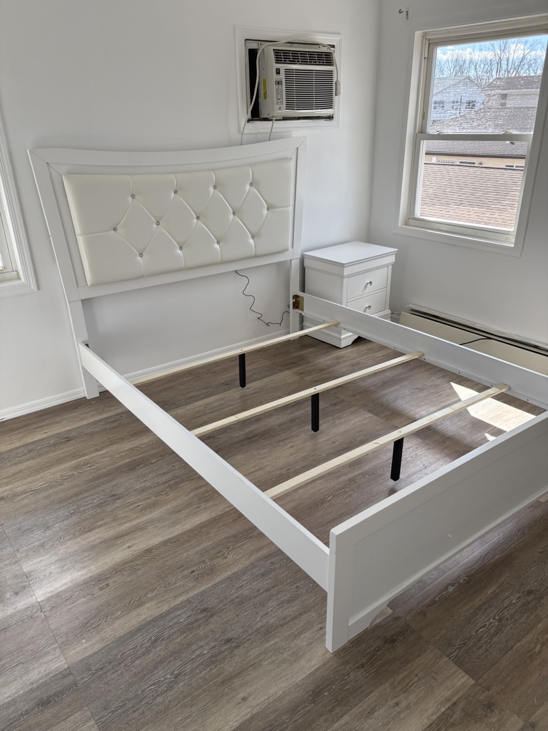 Brand new queen bed room set in stock we do deliver it to you