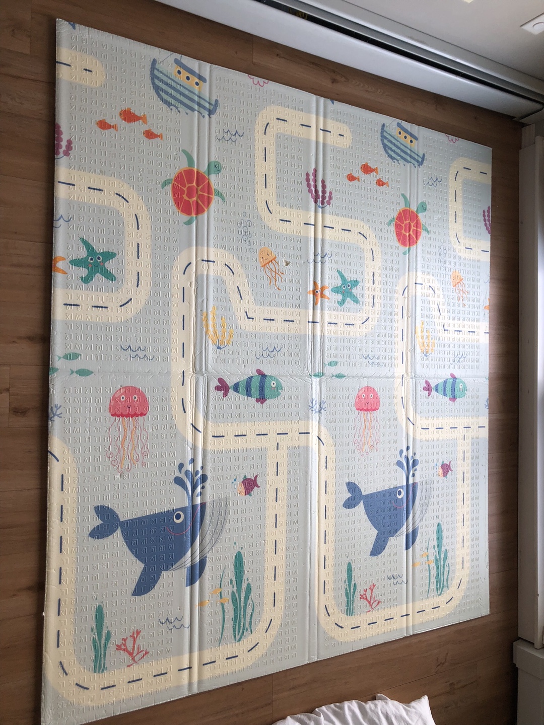 LIWEGHHT Foldable Baby Play Mat - World Map Design - photo 2