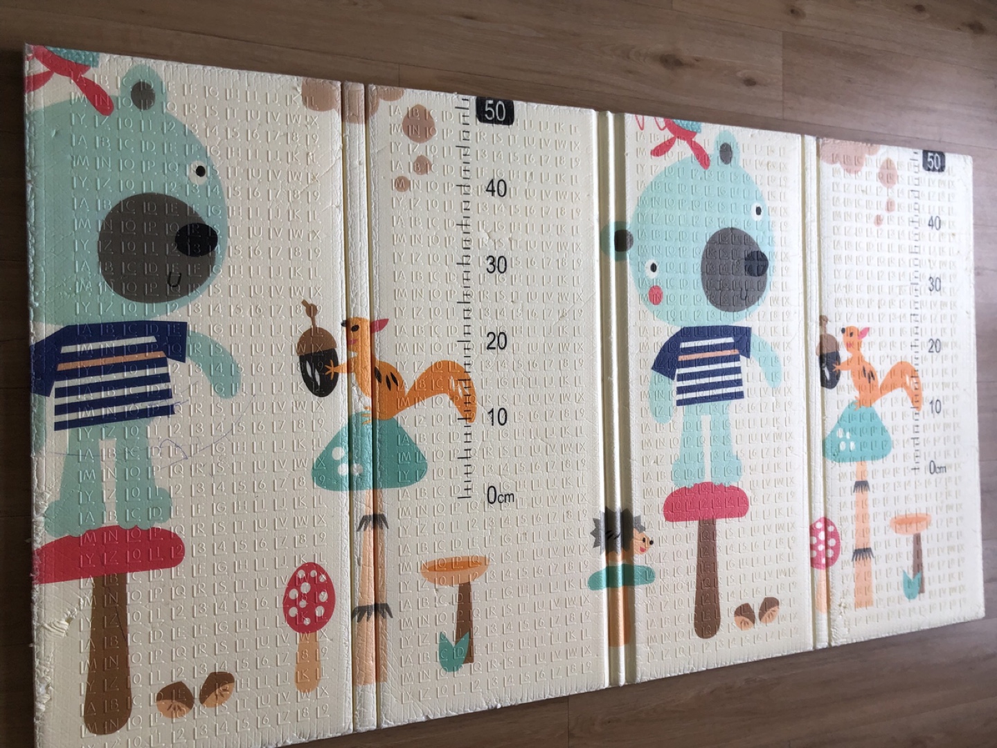 LIWEGHHT Foldable Baby Play Mat - World Map Design - photo 4