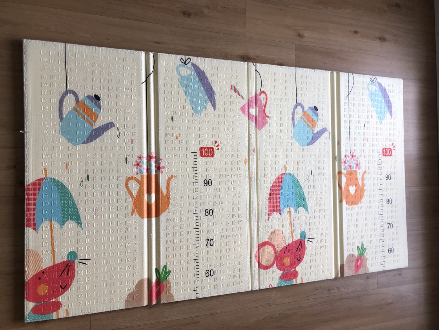 LIWEGHHT Foldable Baby Play Mat - World Map Design - photo 3