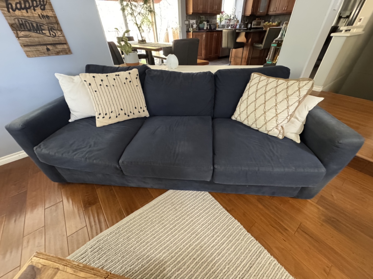 Navy Blue Queen Size IKEA Sofa Bed