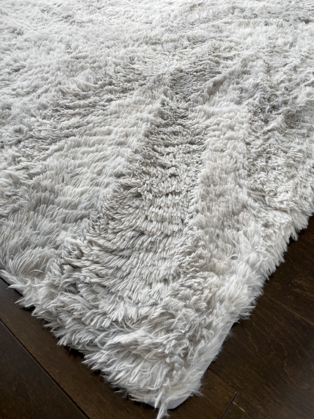 Fluffy Grey Shag Rug - photo 2