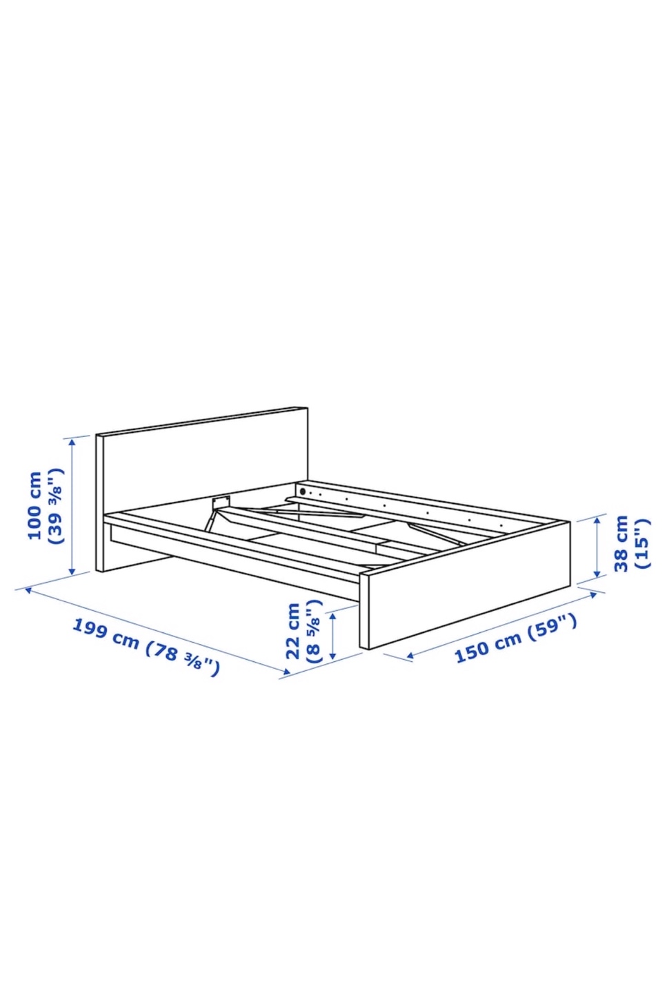 IKEA MALM Bed Frame, FULL - photo 4