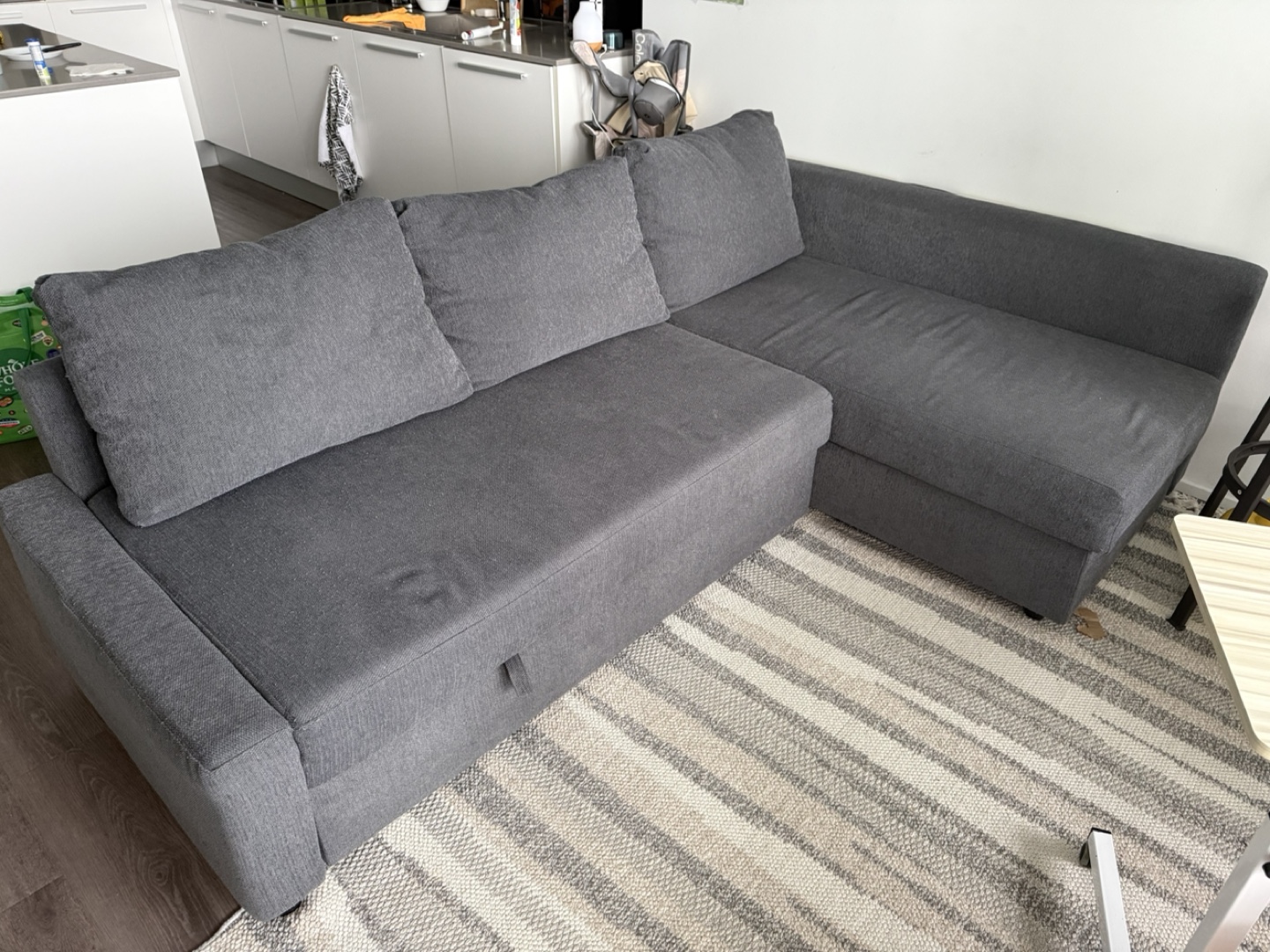 IKEA Friheten Corner Sofa-Bed with Storage
