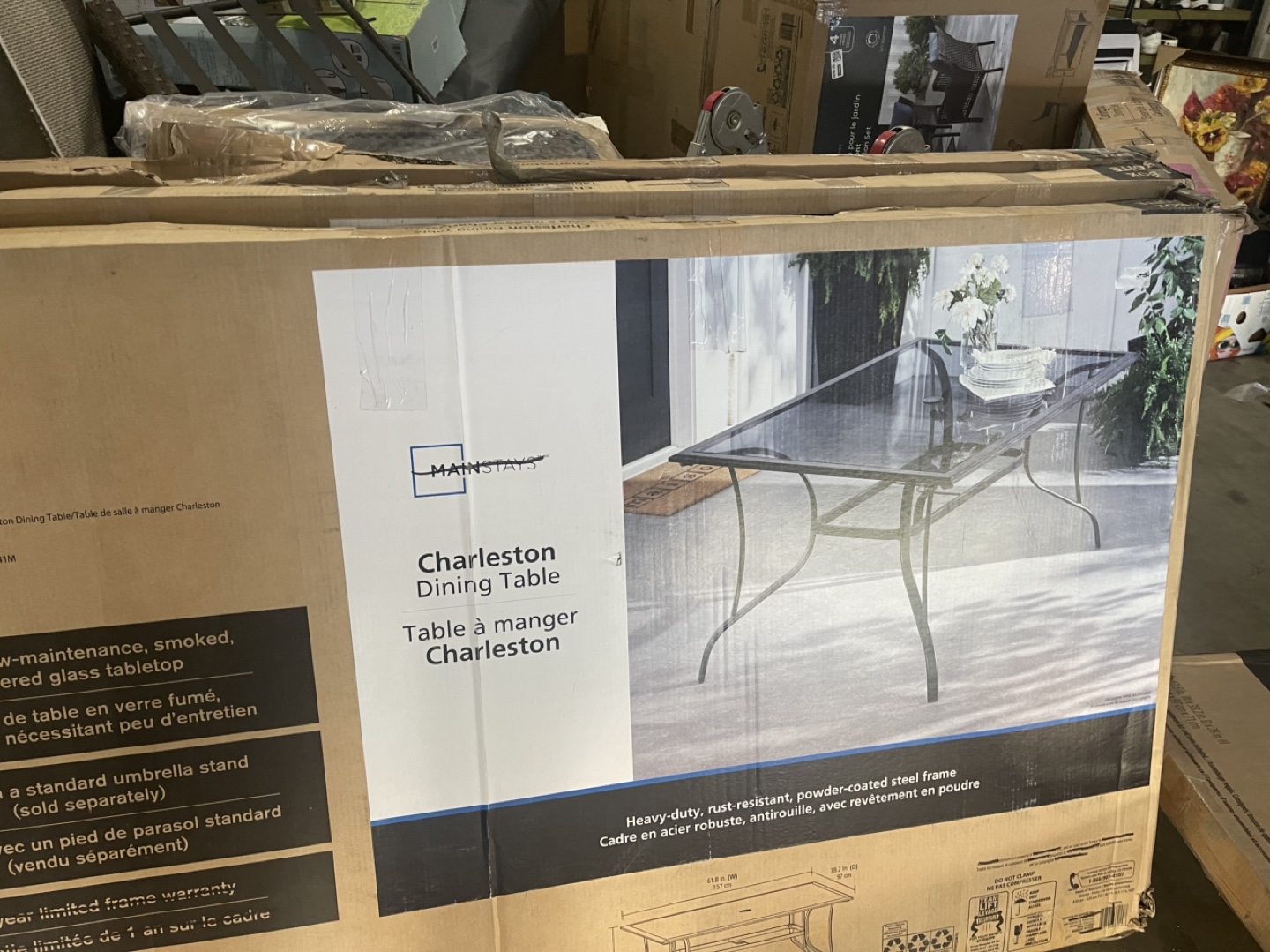 Mainstays Charleston Dining Table - New in Box - photo 3