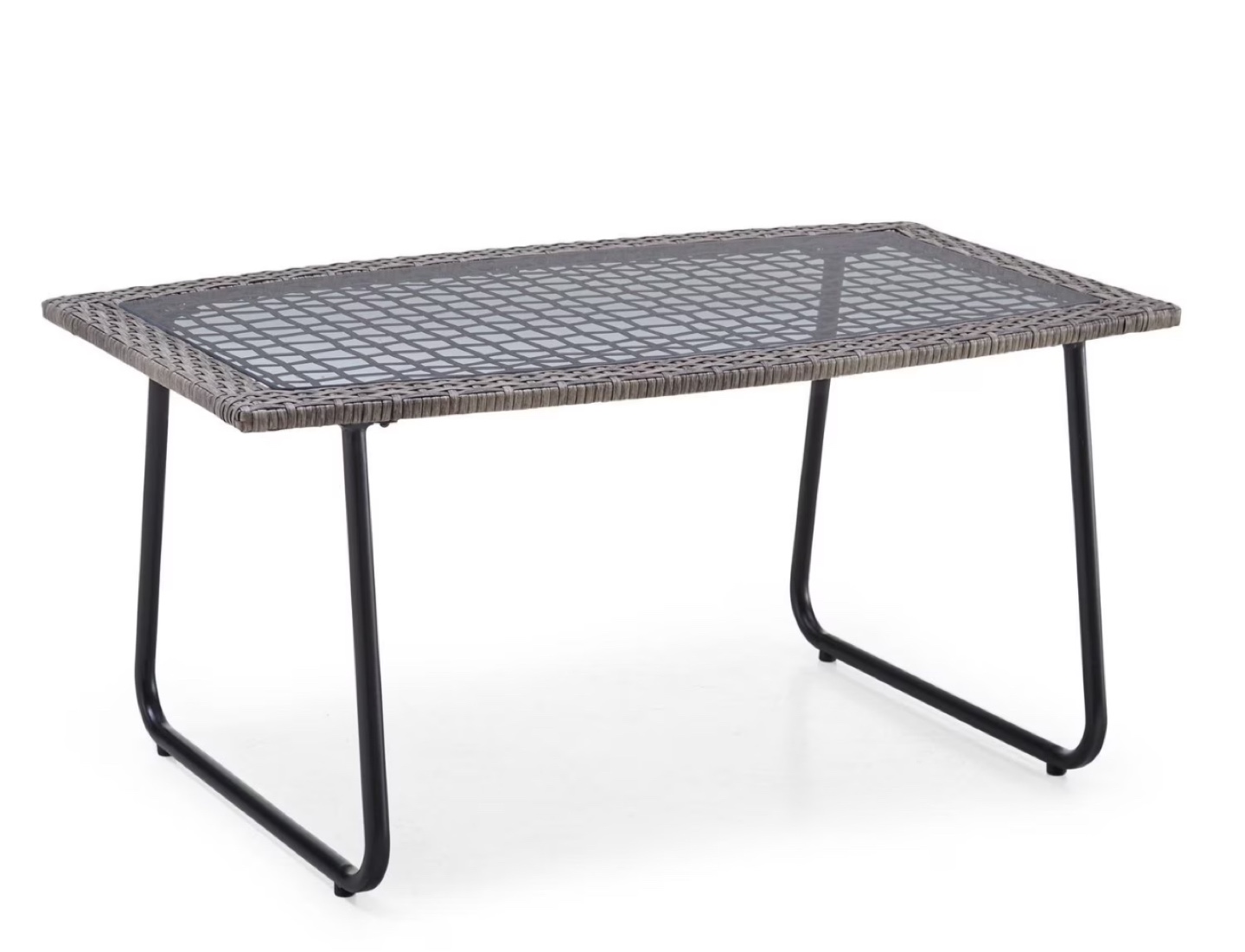 Pebbleton Wicker Table - Outdoor Patio Coffee Table - photo 3