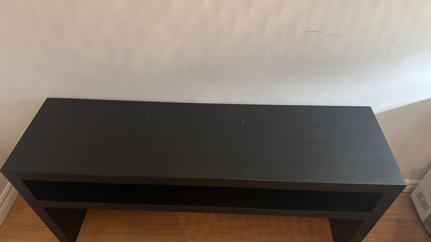 Ikea LACK Console table, black-brown