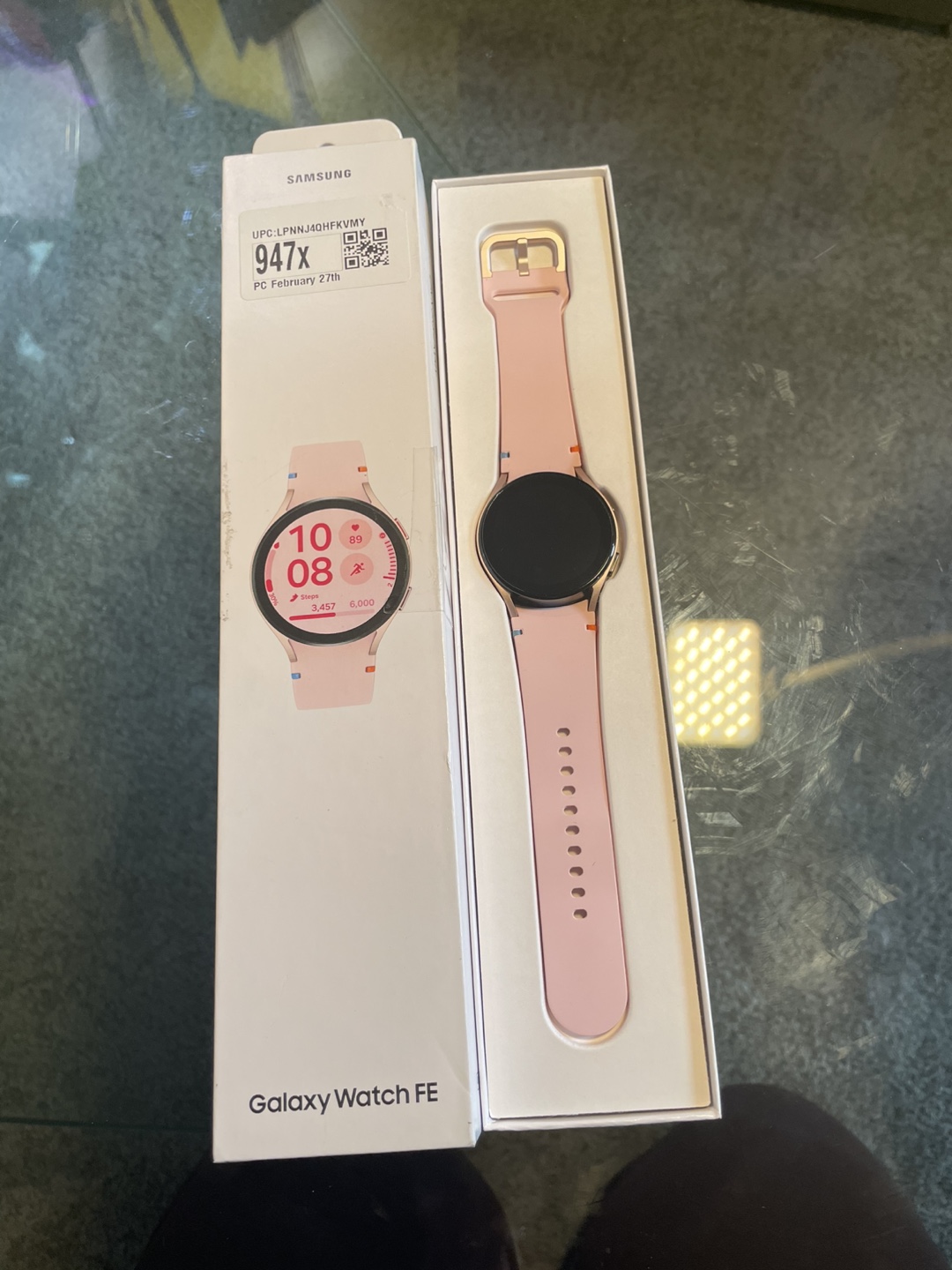 New Samsung Galaxy Watch FE Smartwatch - Pink - photo 3