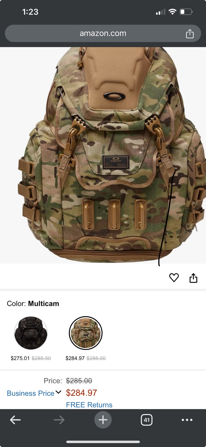 Oakley Large Backpack - Multicam - photo 2