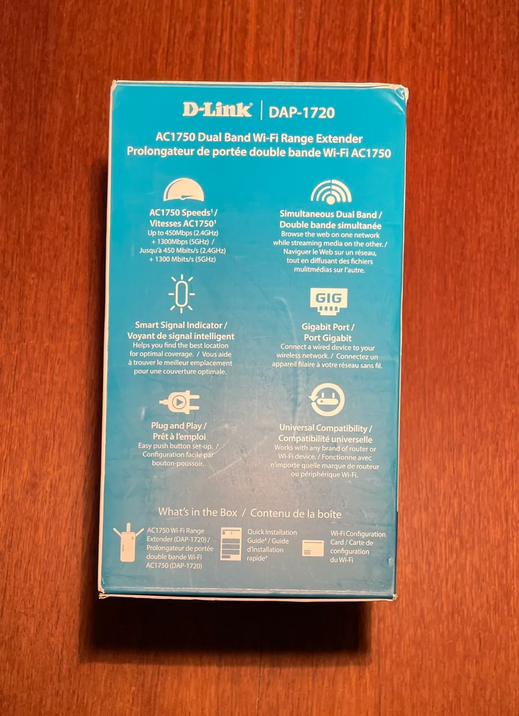 NEW! WIFI Range Extender D-Link AC1750 Wireless 2-Band $85 image indicator(3)