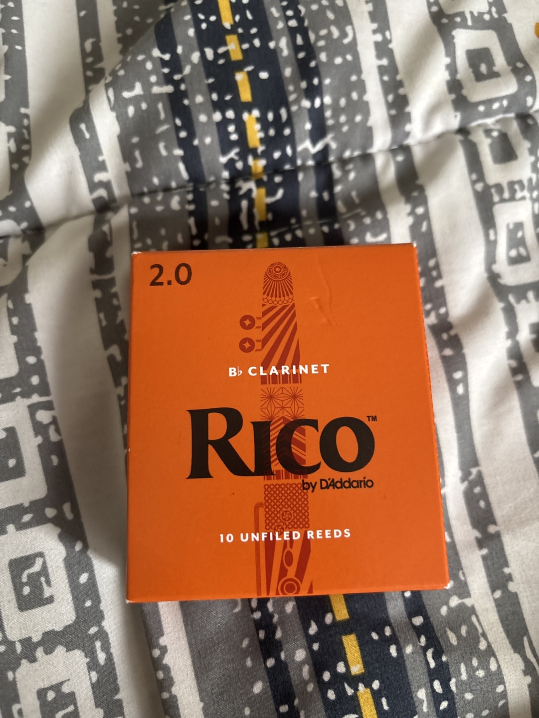 Rico Bb Clarinet Reeds - Strength 2.0