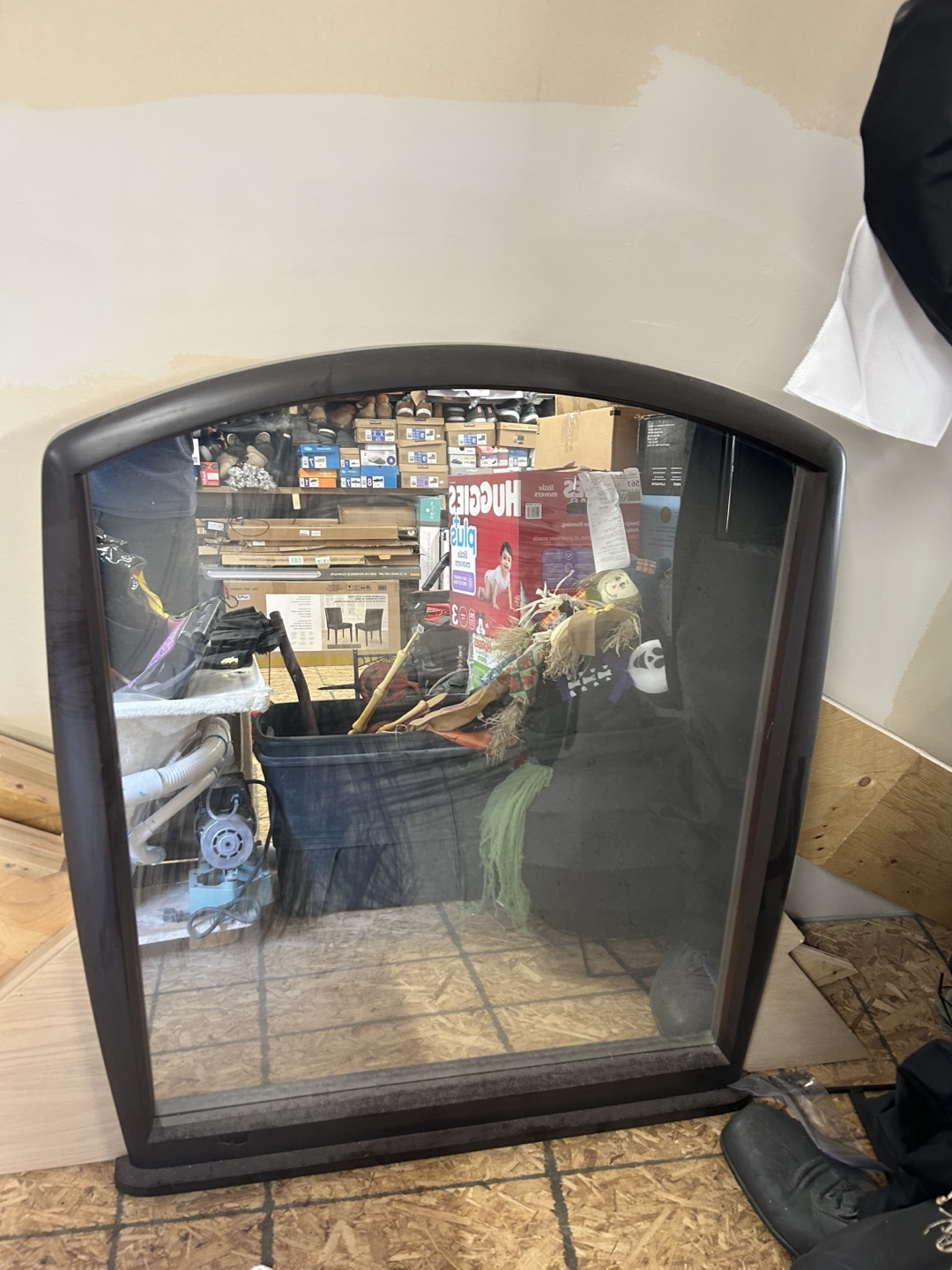 Large Arch-Top Mirror