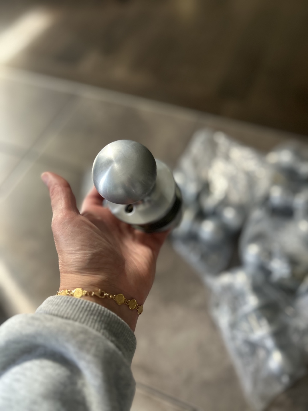 Bulk lot of 8 door knobs #freecycle - photo 4