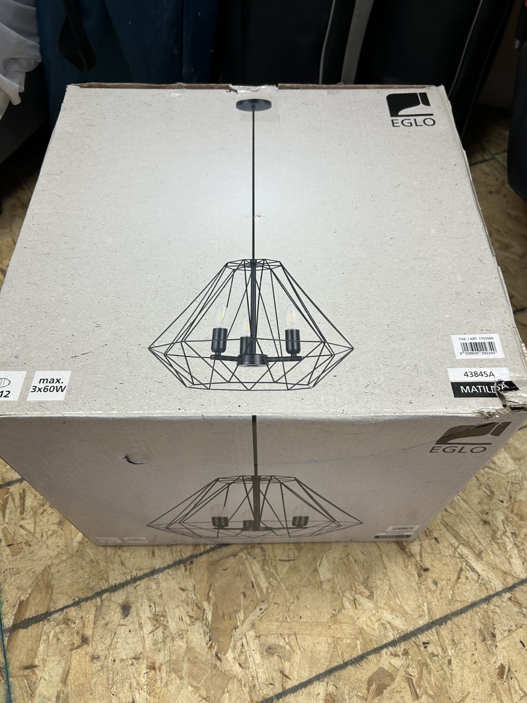 EGLO MATILDA 3-Light Pendant Light Fixture