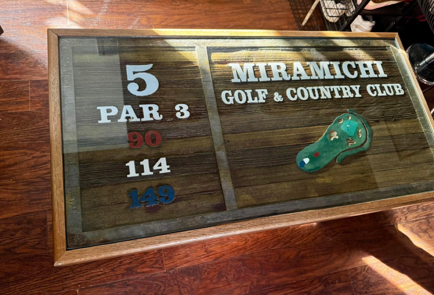 Unique Miramichi Golf & Country Club Coffee Table