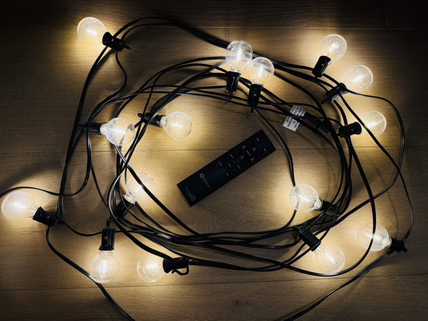 Outdoor String Lights with Remote