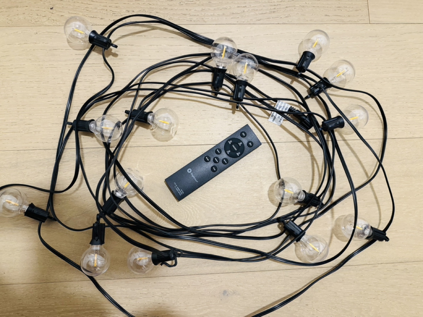 Outdoor String Lights with Remote - photo 2
