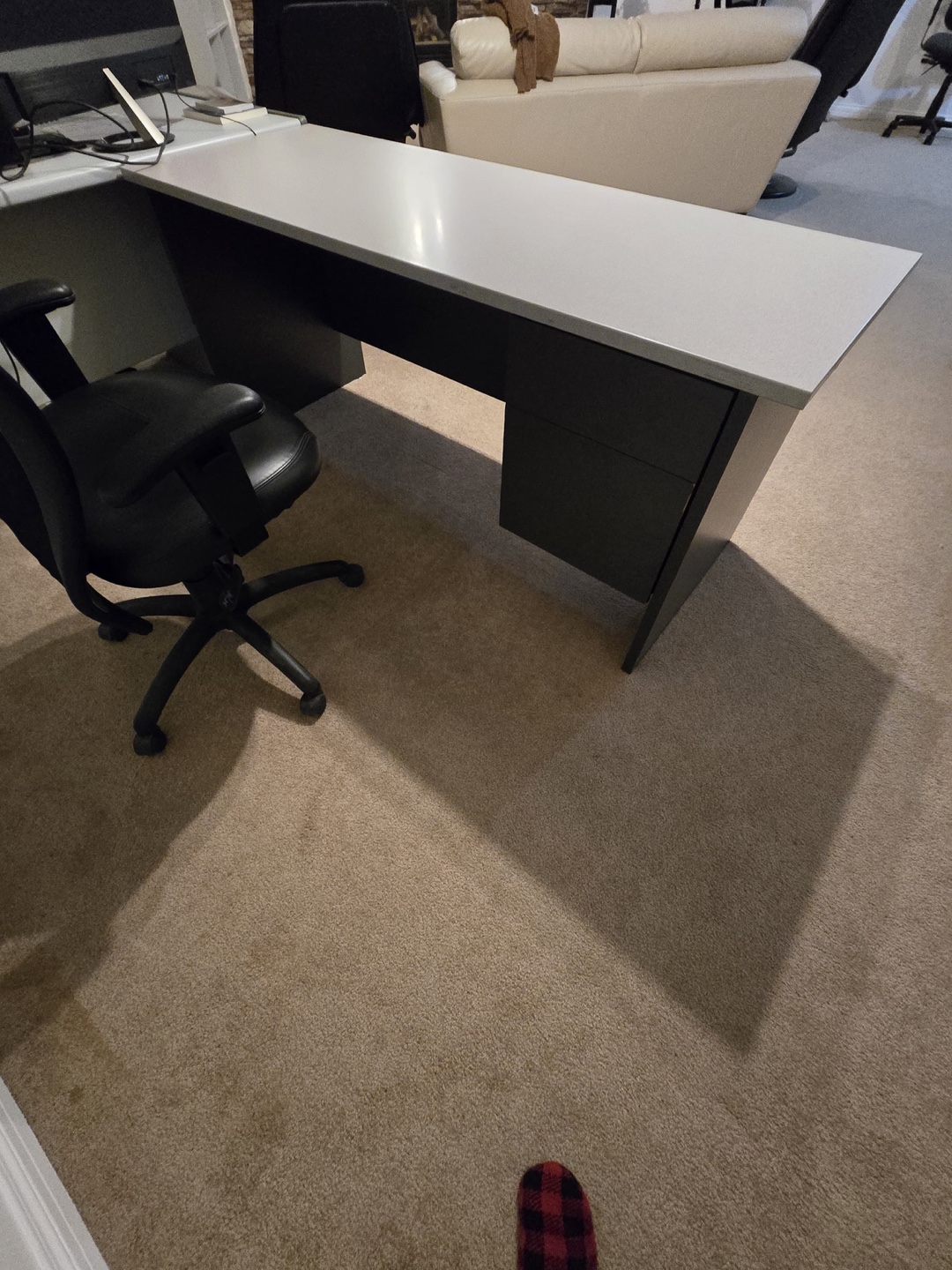 Office Desk with Drawers - photo 3
