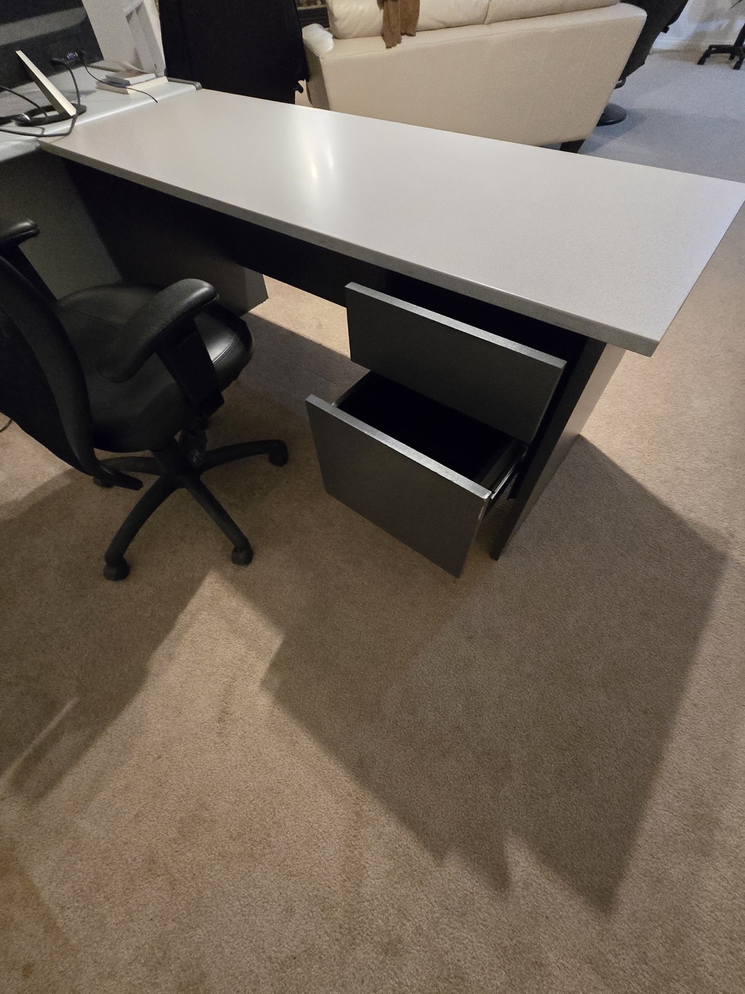 Office Desk with Drawers - photo 4