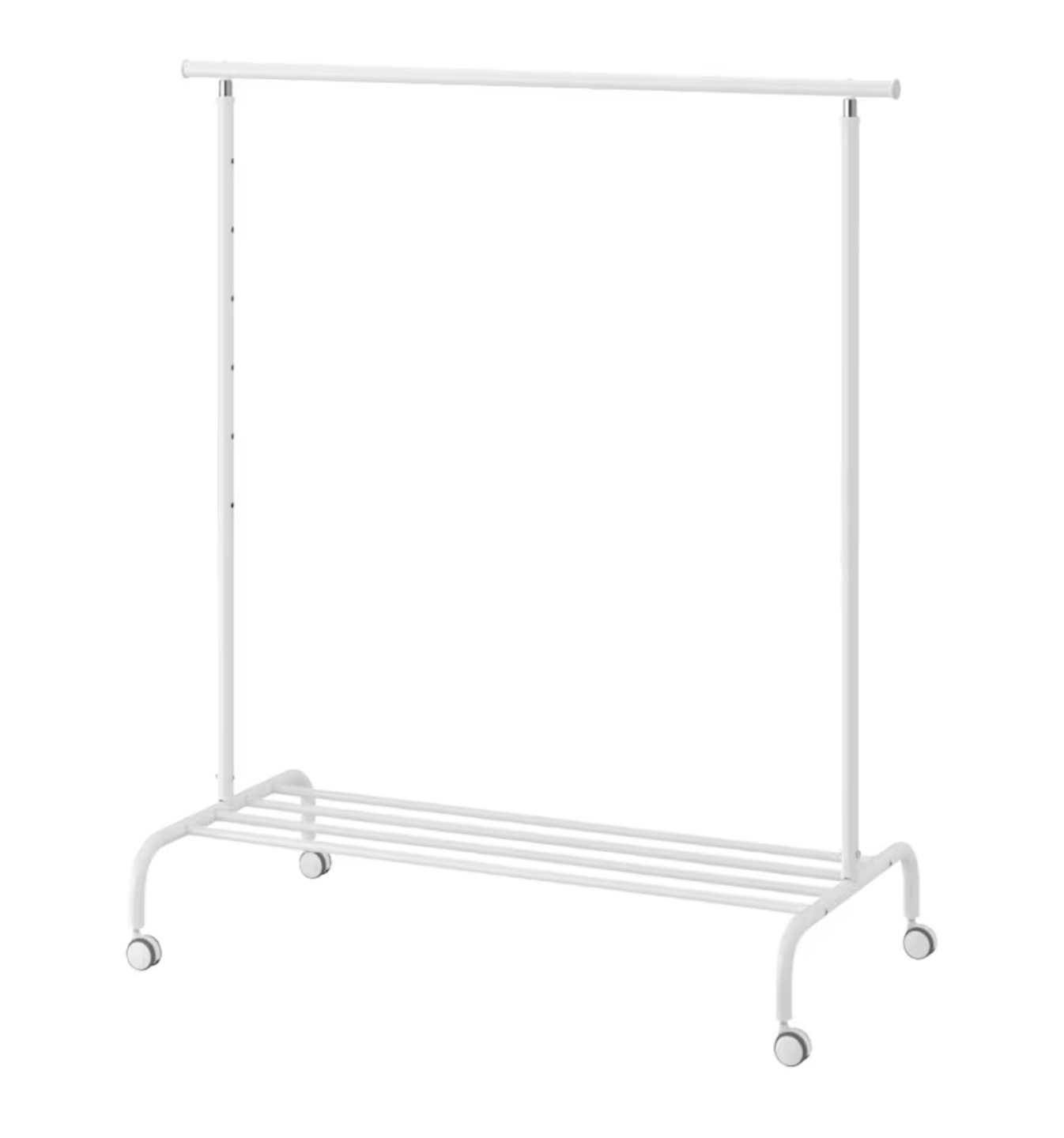 IKEA RIGGA Clothes Rack on Wheels - photo 2