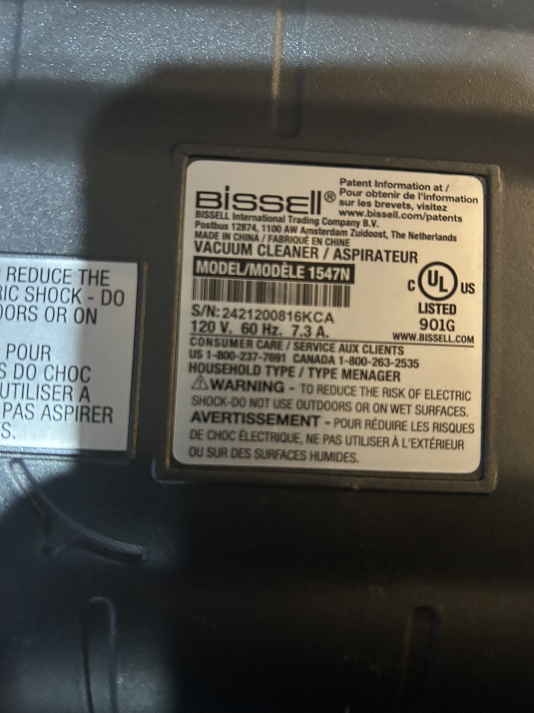 Bissell CleanView Vacuum Cleaner - photo 2