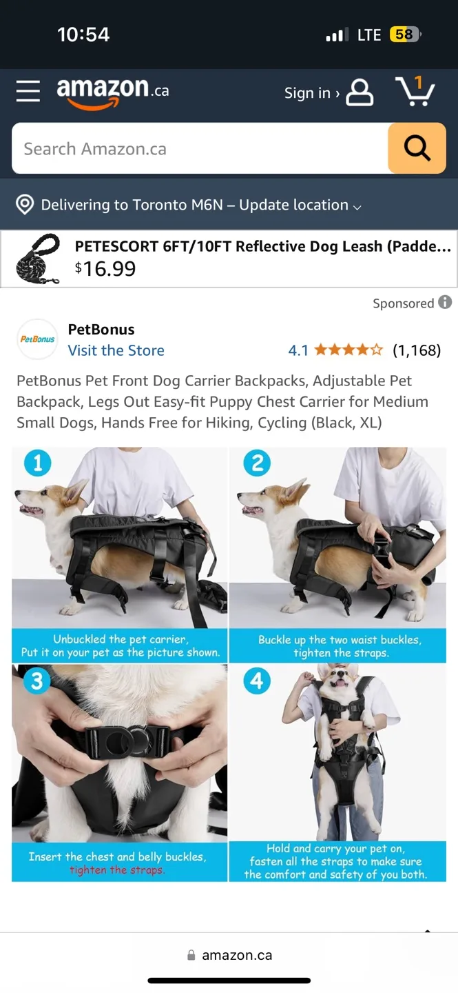 New PetBonus Pet Carrier Backpack - X-Large - Black image indicator(5)