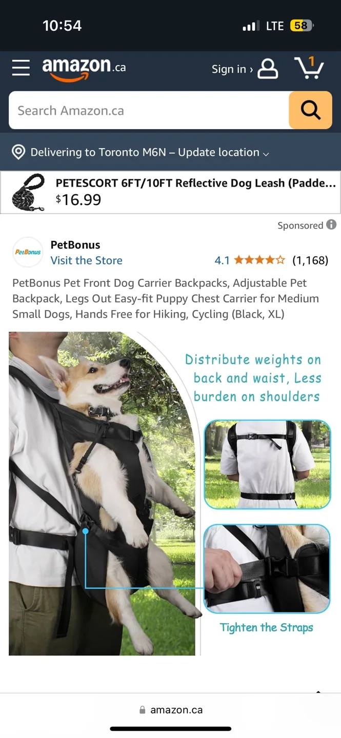 New PetBonus Pet Carrier Backpack - X-Large - Black image indicator(7)