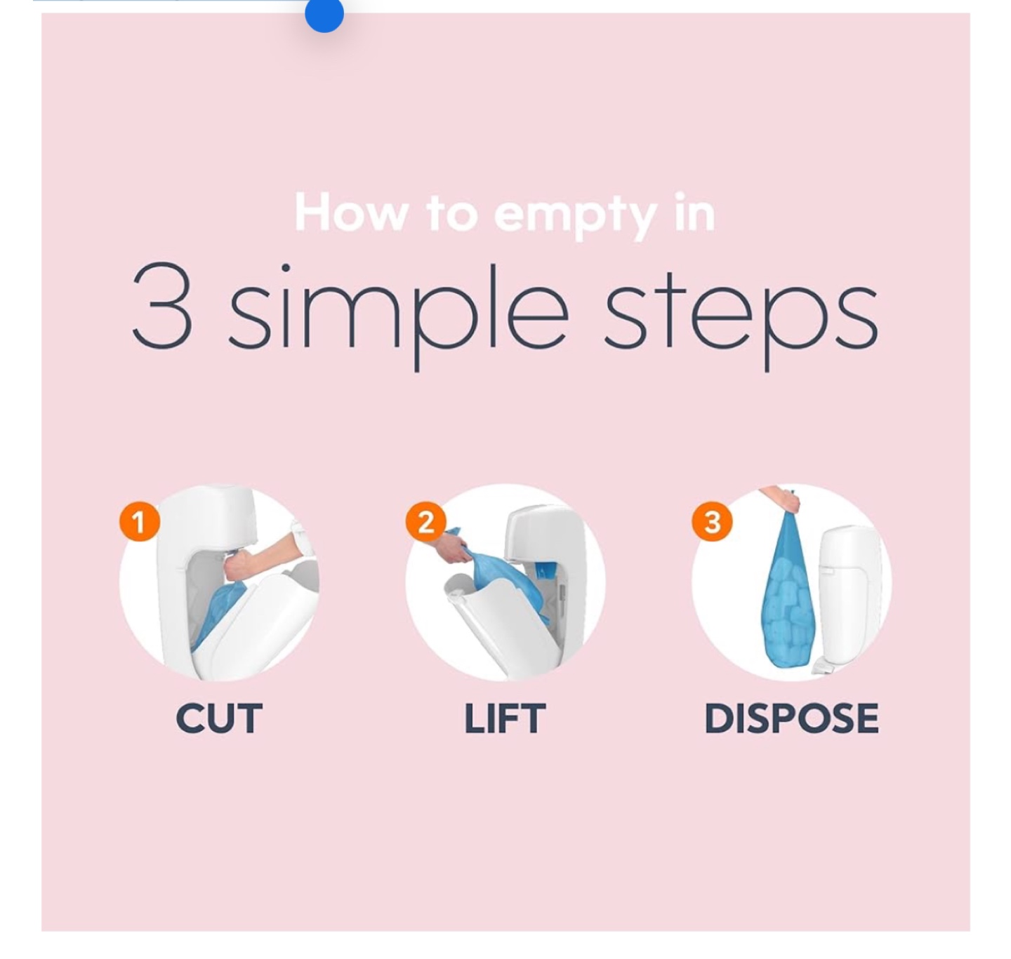 Diaper Genie Elite Diaper Pail - photo 2