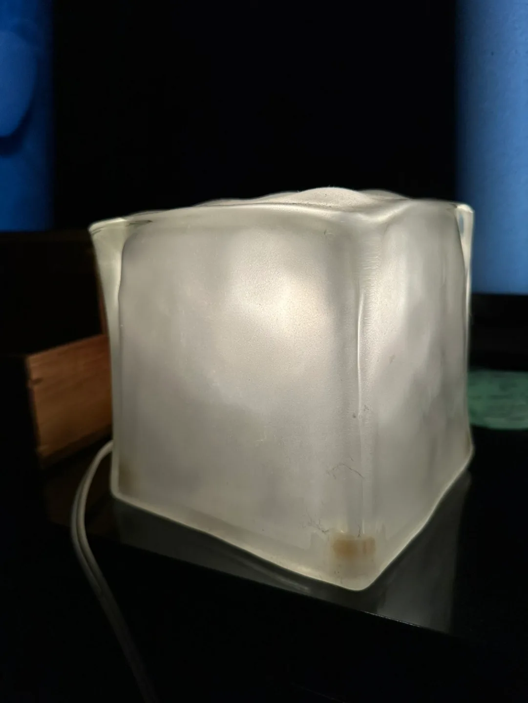 Unique Glass Ice Cube Lamp image indicator(2)