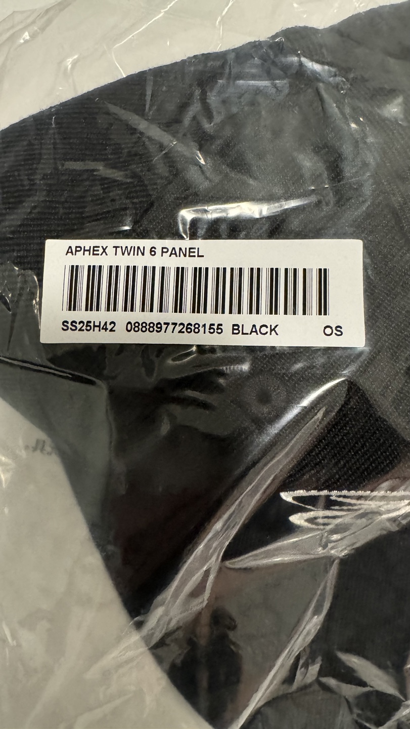 Supreme Aphex Twin 6-Panel (SS25) - $60