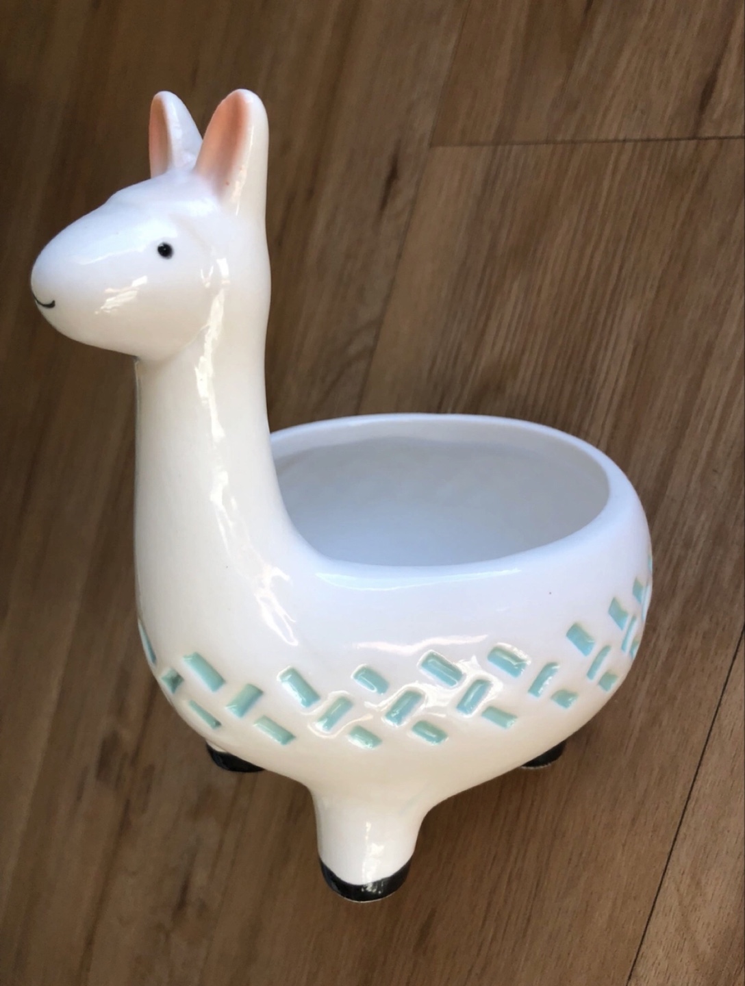 Bundle of 4 Planters: Llama, Chevron, Woven, and Lavender - photo 5