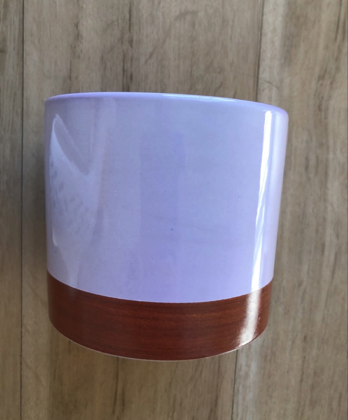 Bundle of 4 Planters: Llama, Chevron, Woven, and Lavender - photo 4