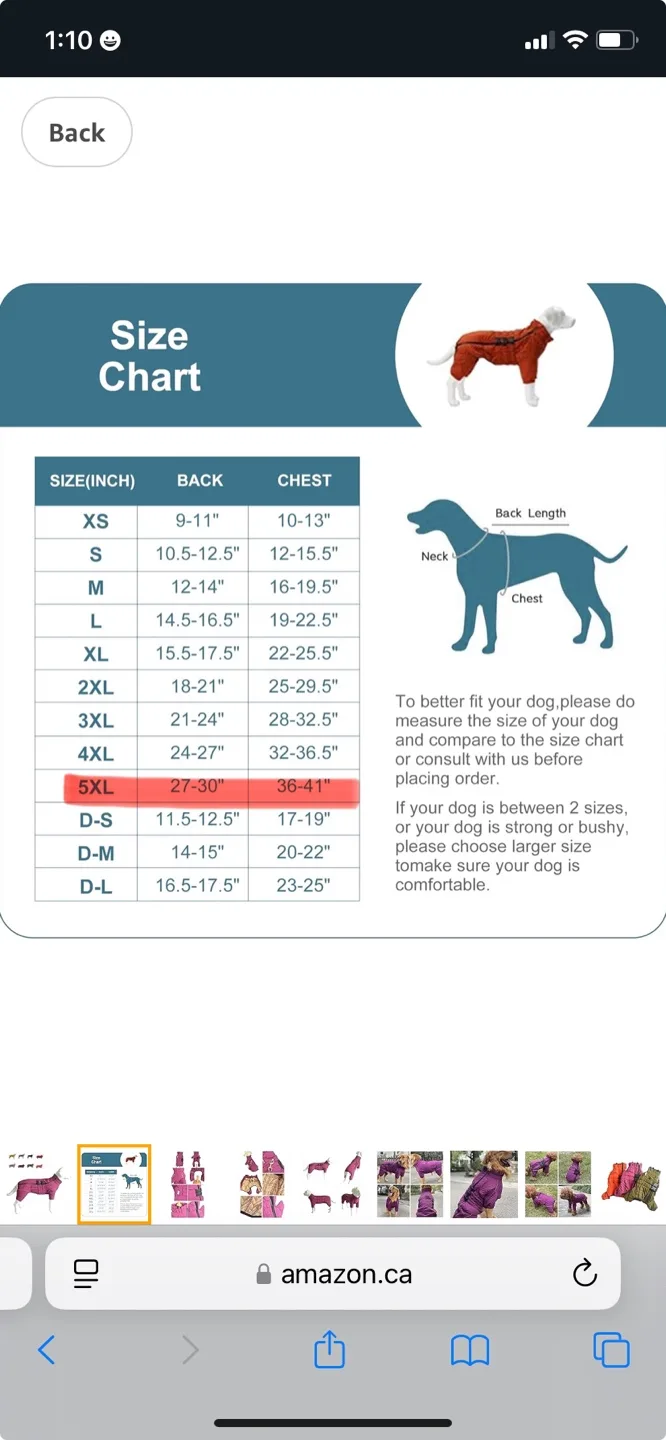Lovelonglong Dog winter Jacket image indicator(2)