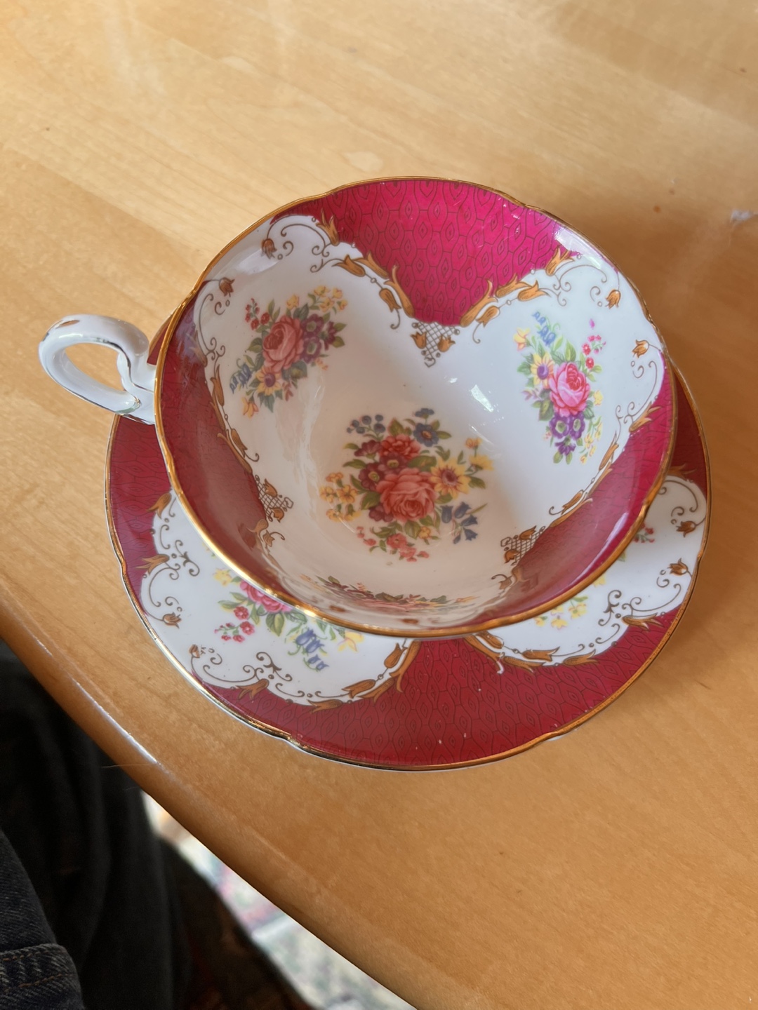 Vintage Teacup and Saucer Set