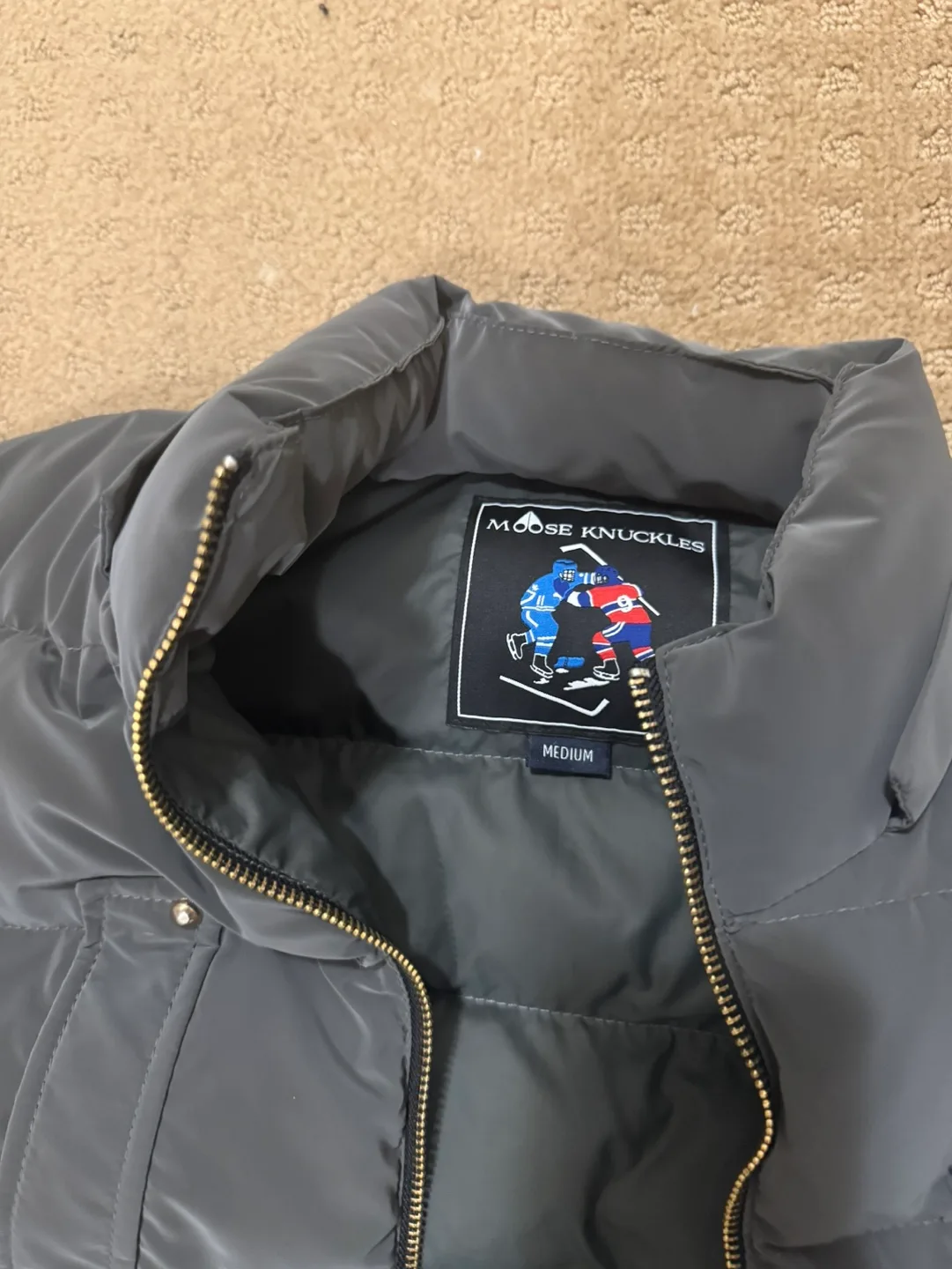 Moose Knuckles Men's Medium Down Jacket image indicator(3)