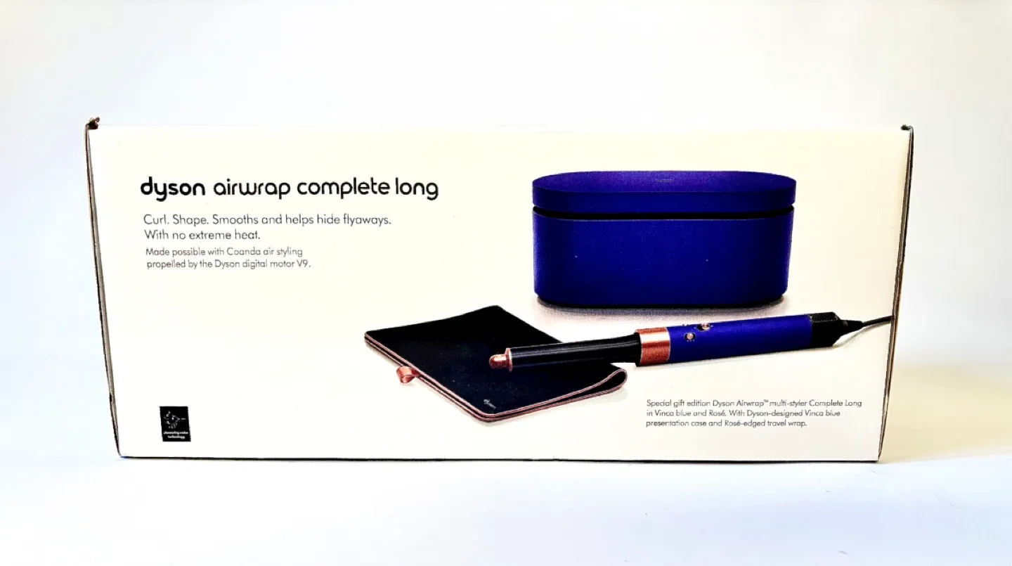 NEW Dyson Airwrap Complete Long Special Vinca Blue & Rose image indicator(5)