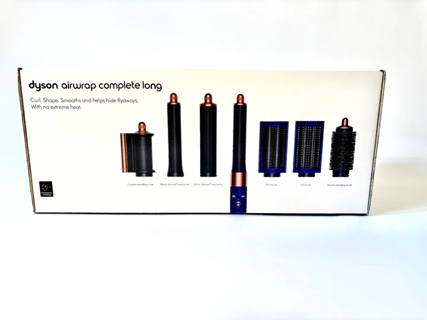 NEW Dyson Airwrap Complete Long Special Vinca Blue & Rose image indicator(6)