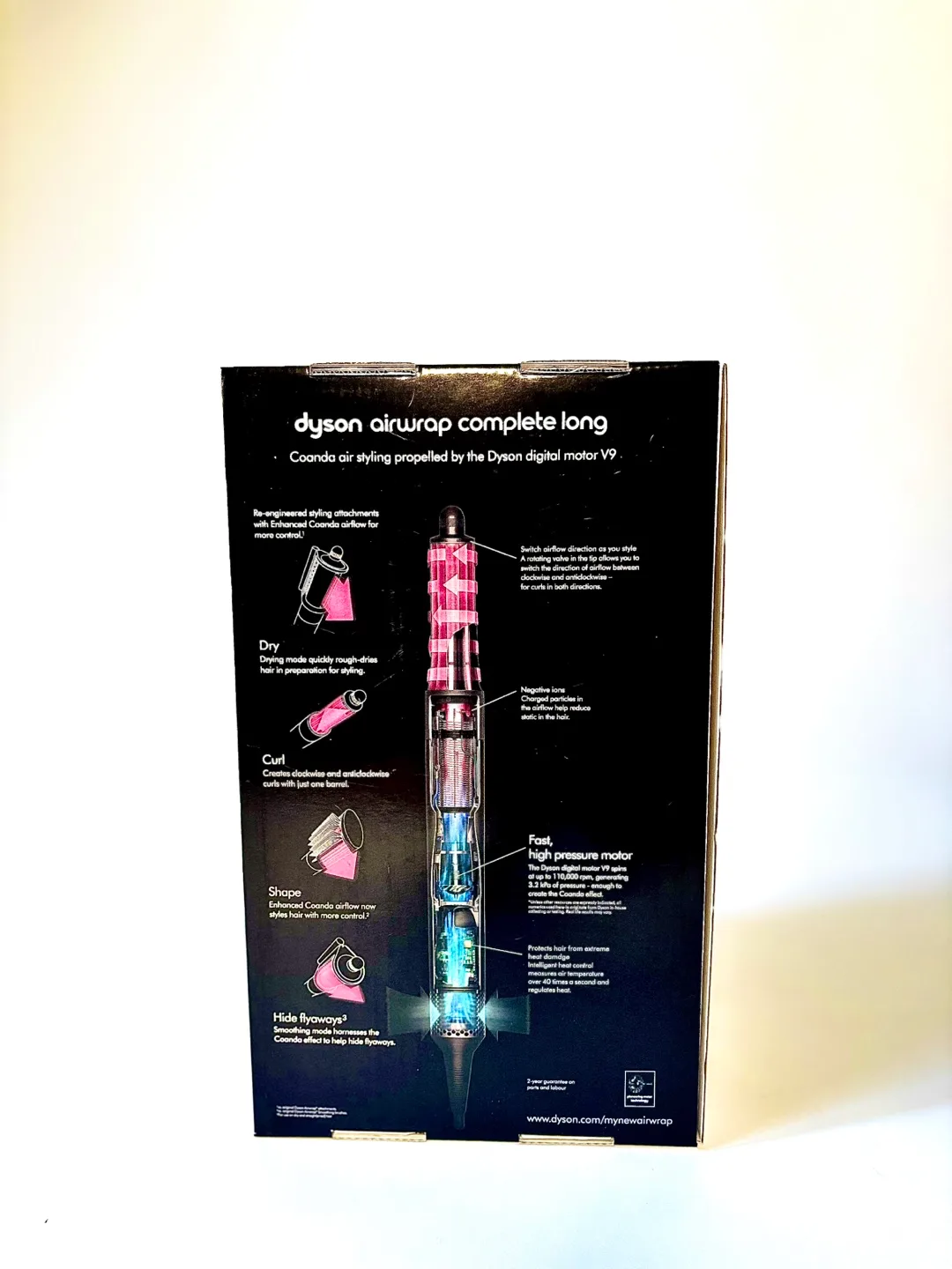 NEW Dyson Airwrap Complete Long Special Vinca Blue & Rose image indicator(7)