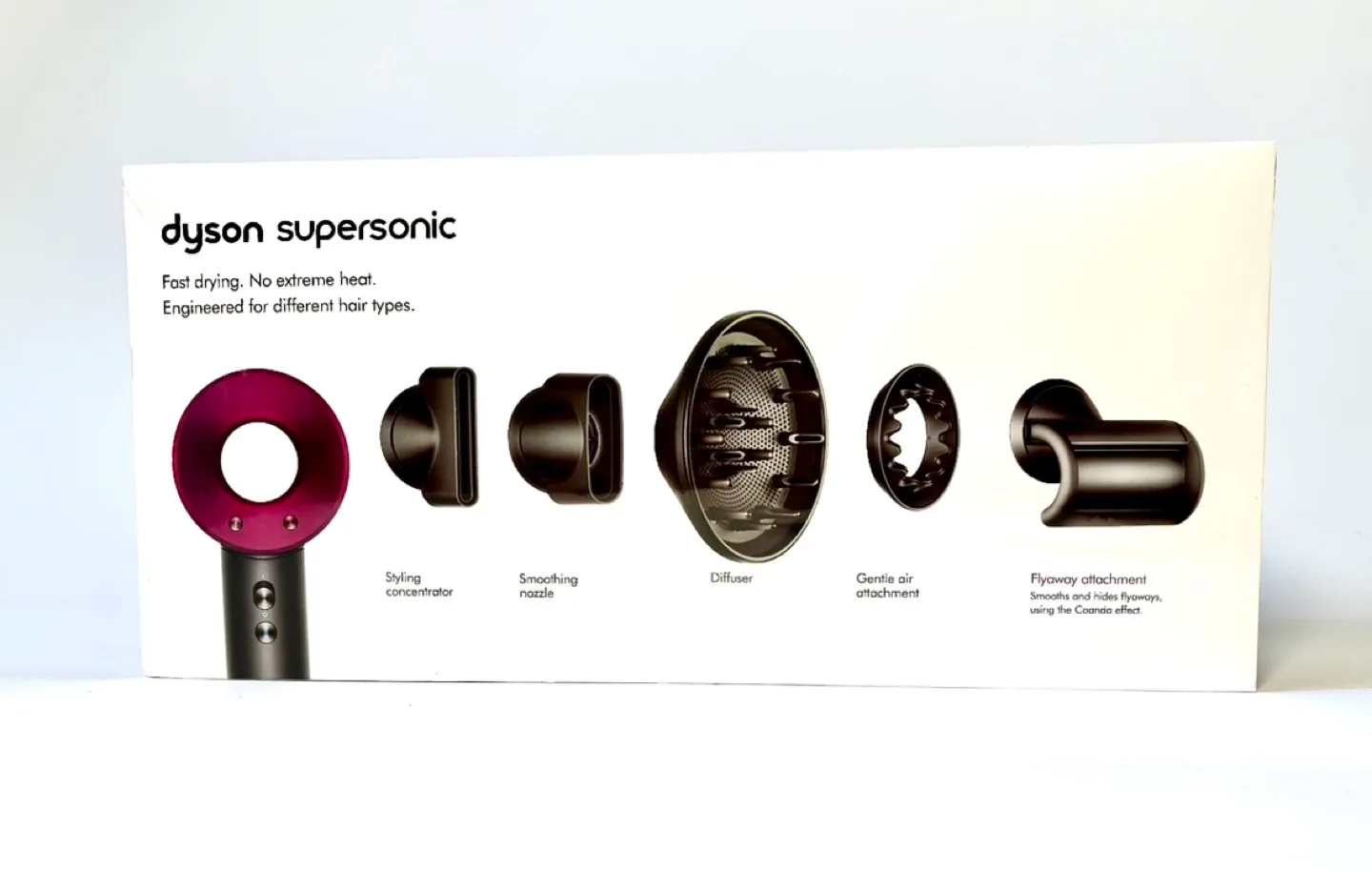 NEW Dyson Supersonic Hair Dryer - Iron/Fruchsia image indicator(5)