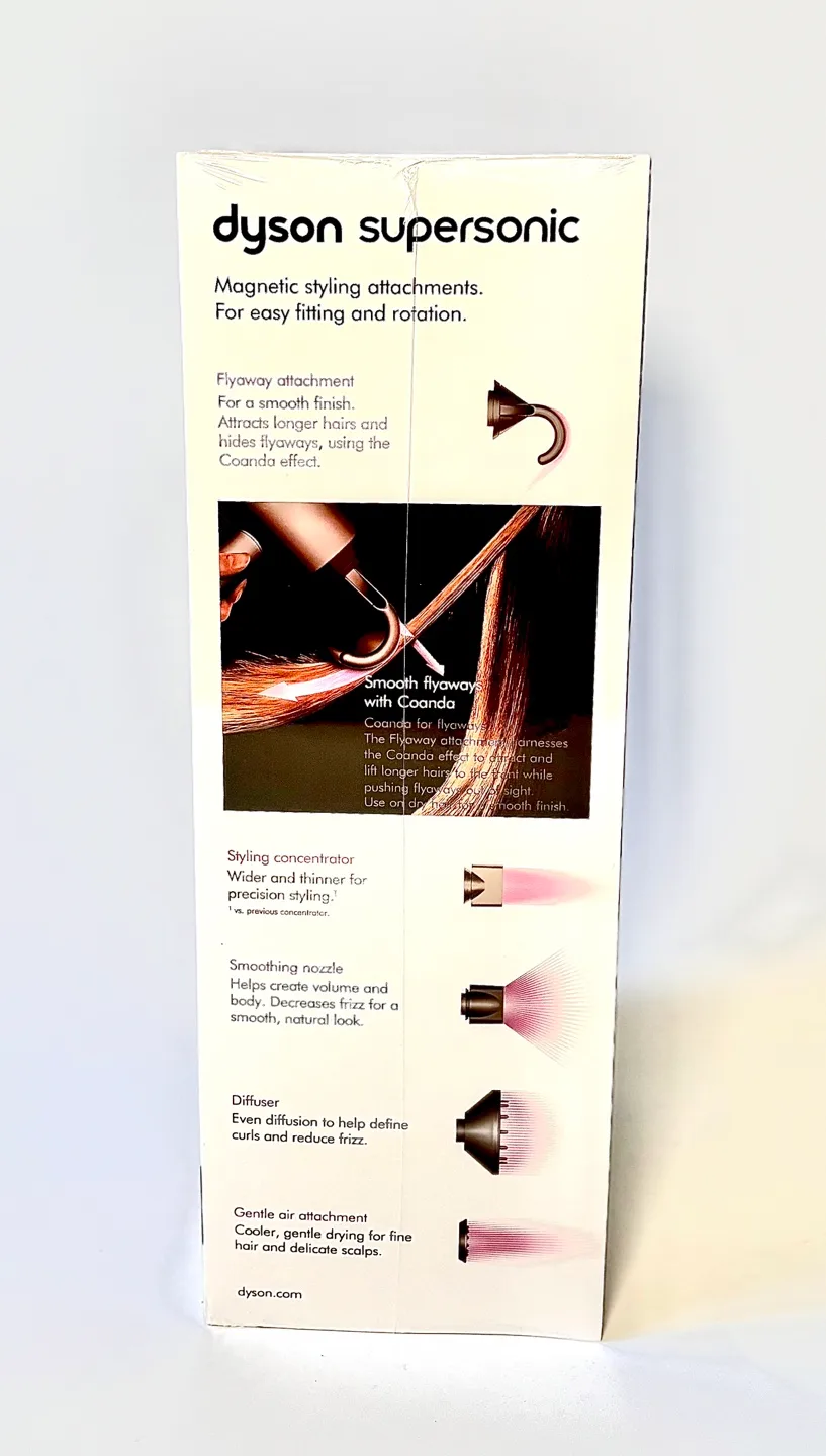 NEW Dyson Supersonic Hair Dryer - Iron/Fruchsia image indicator(7)