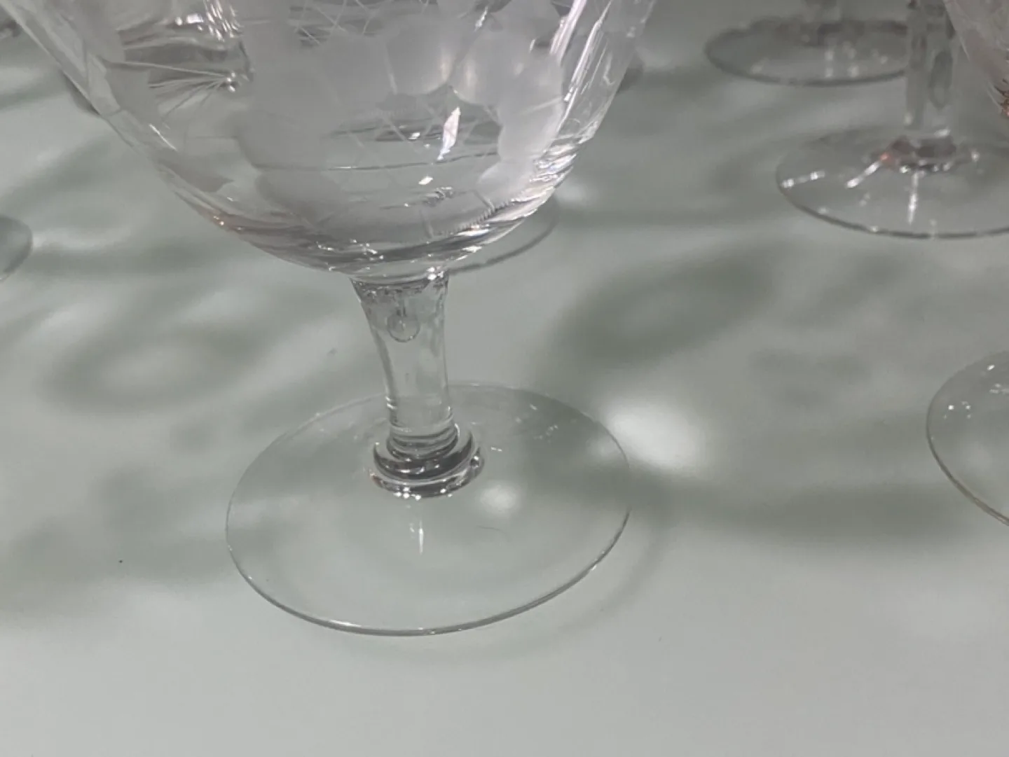 30pc Floral glassware set image indicator(4)