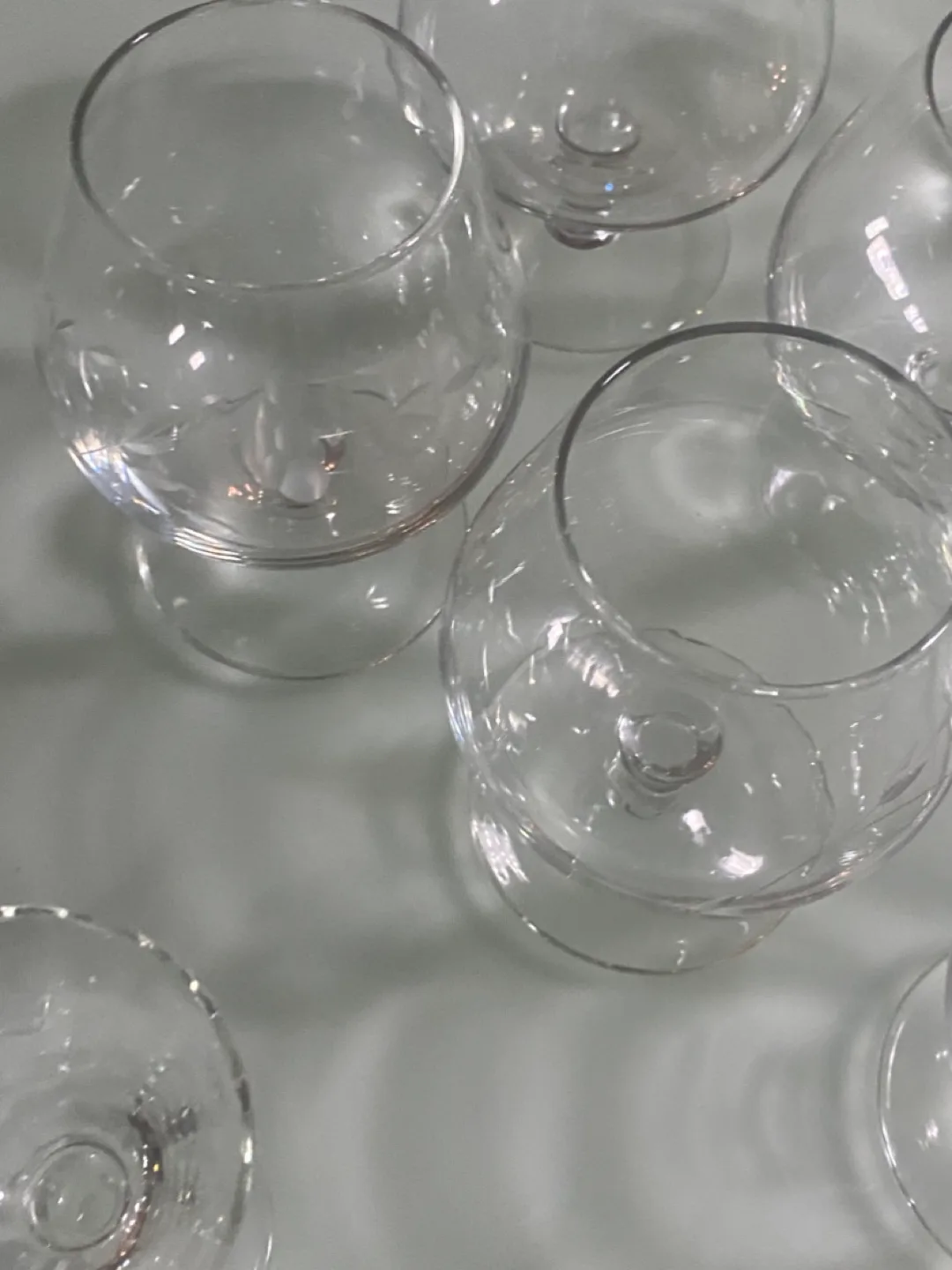 30pc Floral glassware set image indicator(8)
