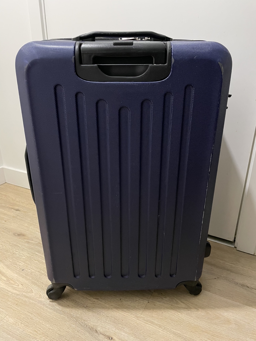 Heys Large Checked Suitcase - Dark Blue - photo 5